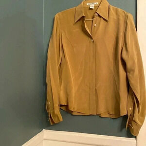 Vintage Votre Nom 100% silk blouse